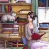 leitura com gatos