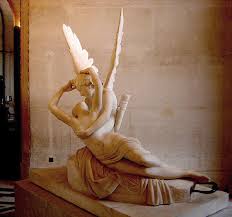 Erus e Psique escultura do Louvre